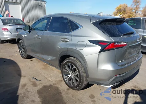 2015 Lexus Nx 200T F Sport from USA, damaged, VIN JTJBARBZ9F2002989